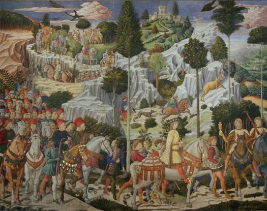 Benozzo Gozzoli – The Procession of the Magi.jpg