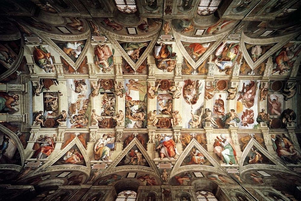 Ceiling of the Sistine Chapel 2